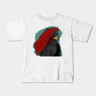 Demon Crowley mid-transformation Kids T-Shirt